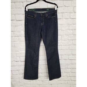 J. Crew Dark Wash Bootcut Jeans Size 29S Short Inseam BL8795